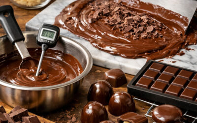 Le tempérage du chocolat : Maîtriser le brillant et le cassant pour vos créations maison