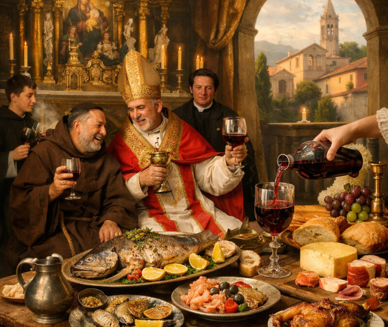 L’église, la gastronomie et le poisson : L’abolition des règles du concile de trente