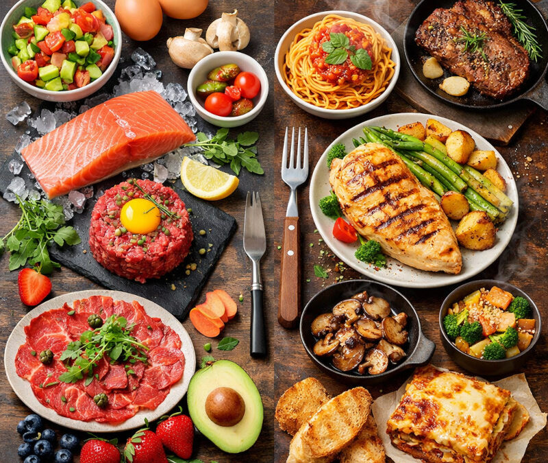 Manger cru ou cuit : Le guide scientifique, sanitaire et gastronomique