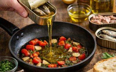 Peut-on cuisiner avec l&rsquo;huile des boîtes de conserve ?