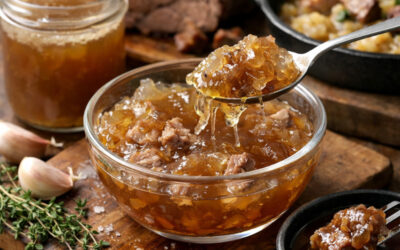 Pourquoi le jus de viande gélifie au frigo et comment l&rsquo;utiliser en cuisine