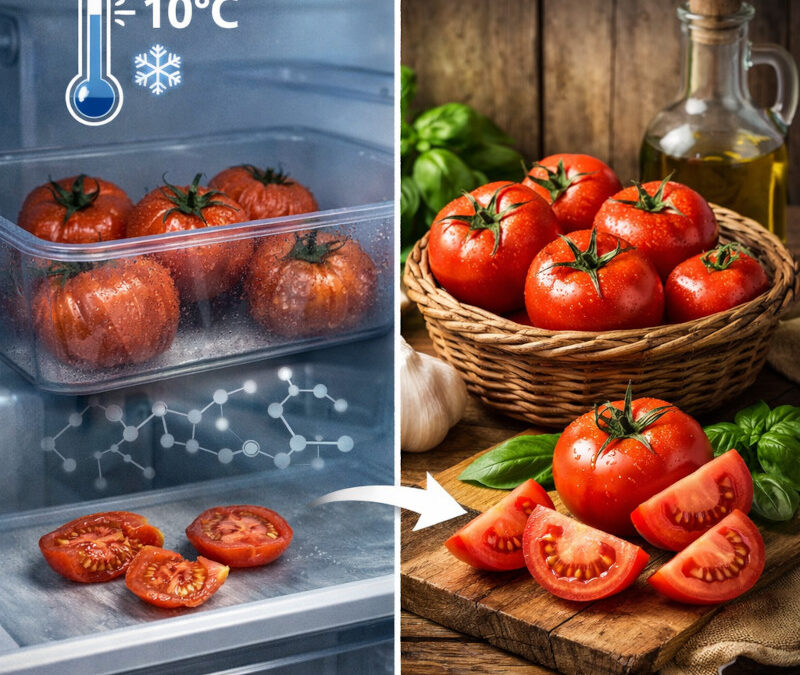 Pourquoi les tomates perdent-elles leur goût au frigo ? Comment bien les conserver ?