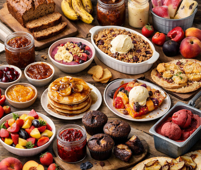 Que faire avec des fruits trop mûrs ? 10 solutions gastronomiques et anti-gaspi