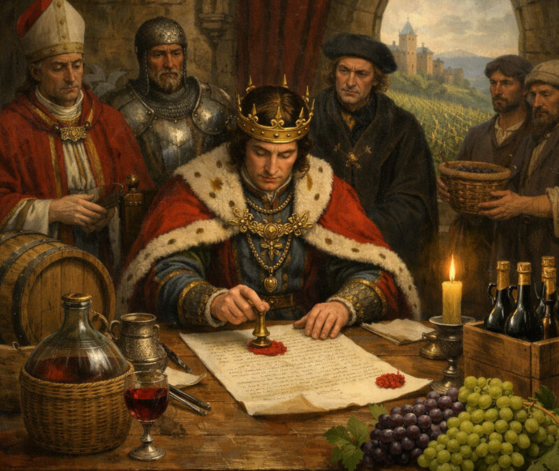 L&rsquo;ordonnance de 1315 de Louis X : L&rsquo;acte de naissance de la pureté des vins