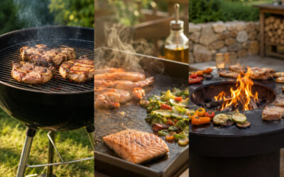 Barbecue, plancha et brasero : Différences de cuisson, usages et conseils