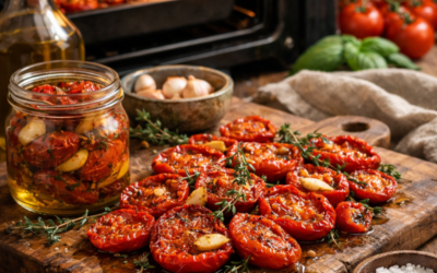 Comment confire des tomates : Le goût concentré de l’été, entre lenteur du four et transformation douce