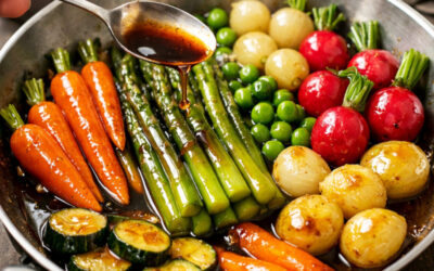 Comment faire des légumes glacés : Technique précise et maîtrisée