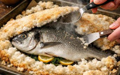 Comment réussir une cuisson en croûte de sel pour un poisson entier ?