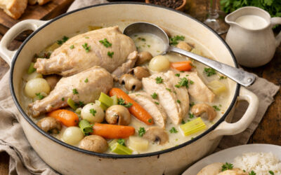 La poule au blanc : Histoire, tradition et recette d’un grand classique de la cuisine Française