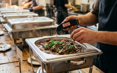 La règle des 2 heures à 60°C : Le secret des pros pour manipuler les buffets chauds et les restes sans risque