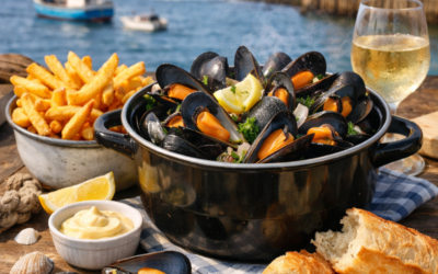 Les moules-frites : L’emblème convivial de la gastronomie côtière