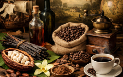 Vanille, café, cacao : Comment la colonisation a façonné la gastronomie Française