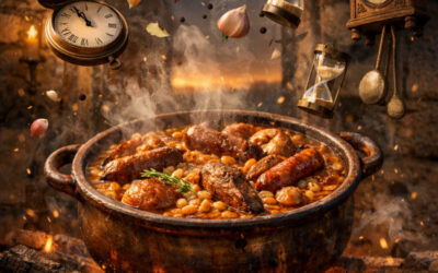 Cassoulet du temps suspendu : Le cassoulet qui arrêterait le temps pendant sa cuisson