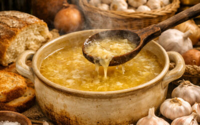 Le tourin à l’ail de Lomagne : La grande soupe du Sud-Ouest, entre tradition paysanne et élégance retrouvée