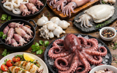 Le calamar dans la gastronomie Française : Différences entre encornets, calamars, seiche, poulpe et pieuvre