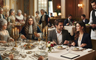 Histoire des règles de bienséance à table en France : De la table des rois au restaurant