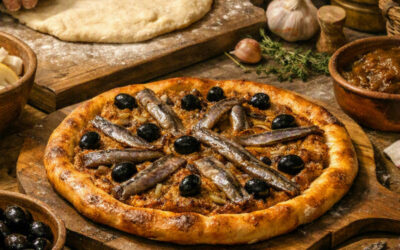 La Pichade de Menton : La tarte emblématique de la Riviera qui raconte l’âme populaire de la cuisine niçoise