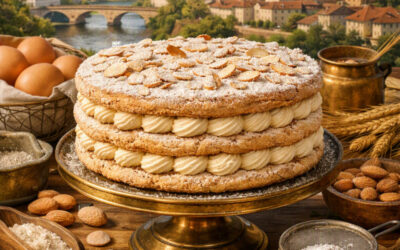 La dacquoise : De Dax à la haute pâtisserie, l’histoire d’un biscuit meringué d’exception