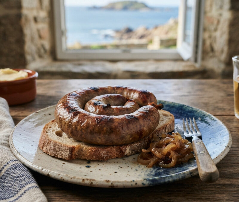 Saucisse de Molène : Histoire, fabrication, fumage aux algues et traditions gastronomiques de l’île bretonne