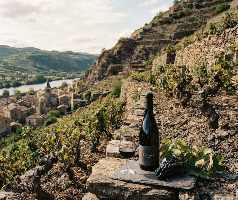 Cornas AOC : Histoire, terroir, Syrah et caractéristiques de ce grand vin de la vallée du Rhône