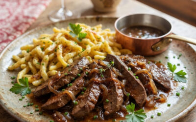 Émincé de foie Sürlawerla : Histoire et recette d’une spécialité alsacienne