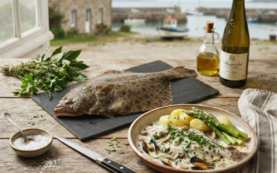 La barbue : Histoire, terroirs, cuisine et recettes de ce grand poisson plat français