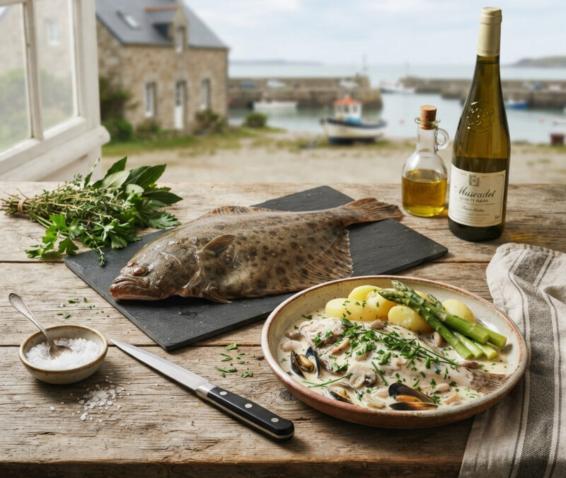 La barbue : Histoire, terroirs, cuisine et recettes de ce grand poisson plat français