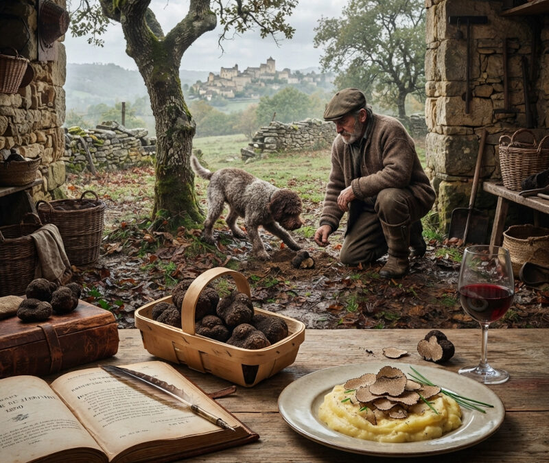 La truffe du Périgord : Histoire, terroir, récolte et gastronomie de la truffe noire