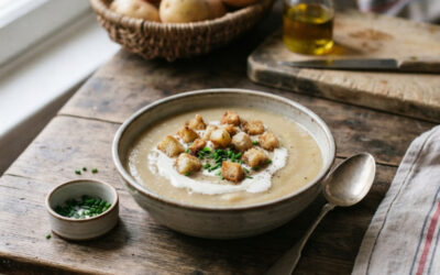 Potage Parmentier : L’histoire d’un grand classique français de la pomme de terre et des poireaux