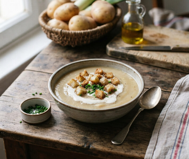 Potage Parmentier : L’histoire d’un grand classique français de la pomme de terre et des poireaux