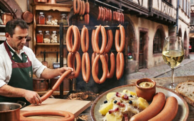 Saucisse de Strasbourg : Histoire, tradition alsacienne, fabrication et place dans la gastronomie française
