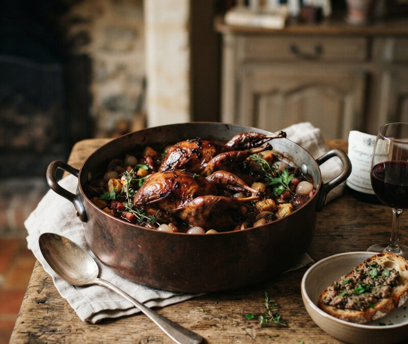 Bécasses à la bourguignonne : Un grand plat de gibier oublié de la cuisine française