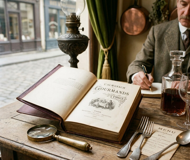 L’Almanach des Gourmands : Quand la gastronomie française apprenait à se raconter