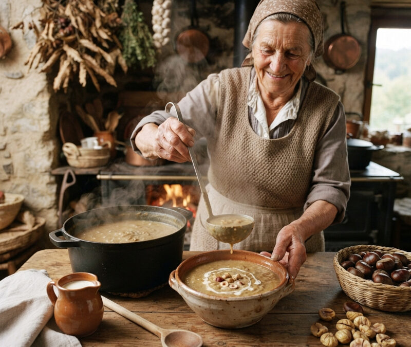 La bajana : La soupe de châtaignes qui raconte toute la civilisation cévenole