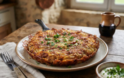 La mounassou du Limousin : La galette de pommes de terre de Corrèze