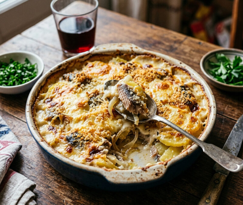 Le gratin dunkerquois au hareng saur : Une spécialité de la cuisine flamande