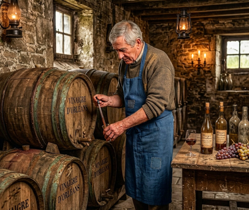 Le vinaigre d’Orléans : Histoire d’un savoir-faire ligérien entre vin, fermentation et gastronomie