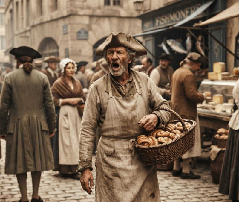 Les Cris de Paris : Quand la nourriture se vendait en criant dans les rues