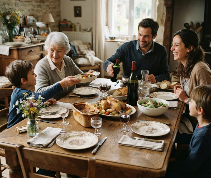 Pourquoi les Français disent-ils « à table » ?