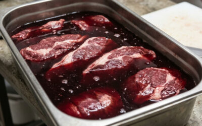 Pourquoi ne faut-il pas conserver la viande crue ou cuite baignant dans son jus ?