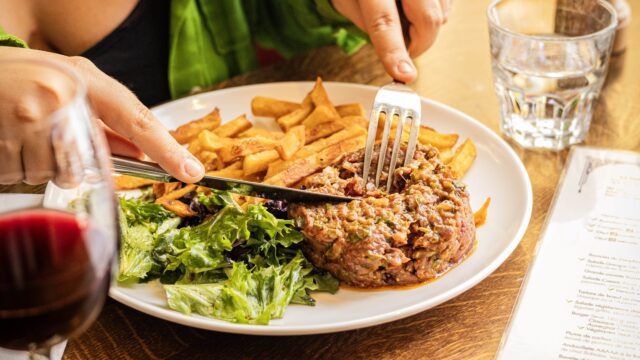 Aux Dés Calés Paris cuisine fait maison agneau