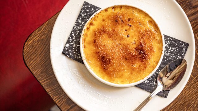 Aux Dés Calés Paris cuisine fait maison poisson creme brulee
