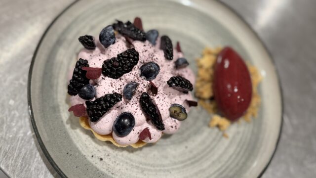 L’Echalote restaurant Etampes gastronomie entremet