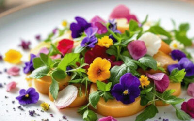 Un jardin dans l’assiette : L’art de la cuisine florale