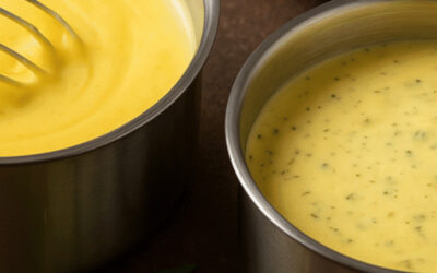 Sauce Hollandaise et Béarnaise : Maîtriser le point de coagulation des protéines pour une émulsion chaude stable