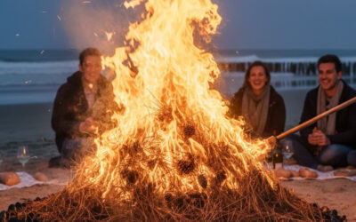 La terrée, éclade ou églade de moules : L’art ancestral de la cuisson aux aiguilles de pin