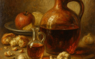 Le vinaigre : Deux mille ans d’histoire en cuisine et le trésor des vinaigres français