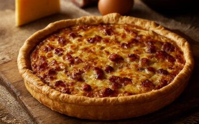 Tarte à l’boustifaille (Picardie) : aux origines de la tarte rustique au lard et fromage