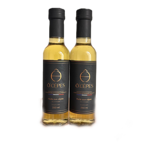 Pack 2 Huiles de Cèpes – 2 x 25cl