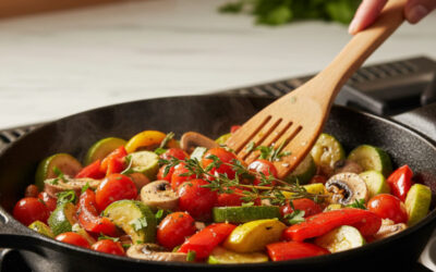 Comment éviter que les légumes rendent de l’eau à la poêle ? La technique infaillible pour les saisir au lieu de les bouillir